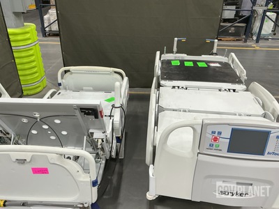 (2) Stryker Hospital Beds