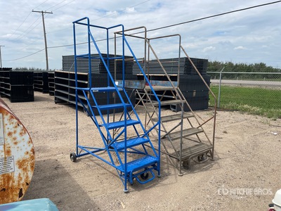Quantity of (2) Platform Stairs