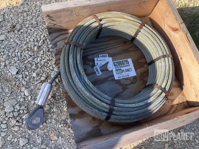 Rotzler 920955 3057 Single Leg Wire Rope Assembly