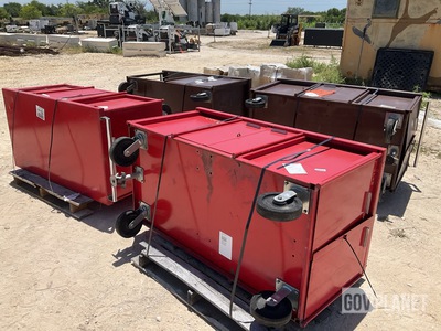 (4) Tool Cabinets w/Wheels