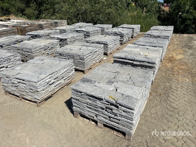 Quantity of (10) Pallets of Texas Leuders Blue Limestone
