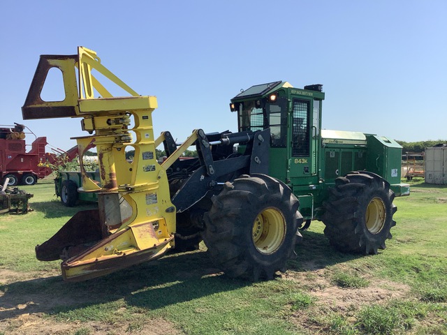 2013 John Deere 843K Wheel Feller Buncher 2013 John Deere 843K Wheel Feller Buncher