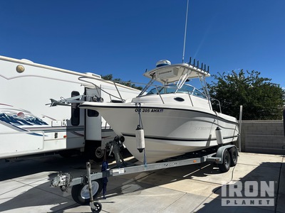 2002 Seawhirl Stripper Fishing Boat w/2002 Pacific Tandem axle Trailer