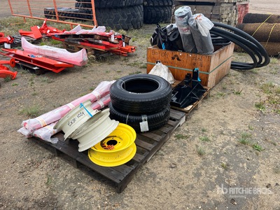Brackets, Pivot Arm, Tarps, Landscape Barriers, Tires Pièces divers