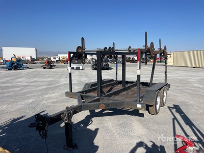 2012 Homemade T/A (4) Reel Trailer