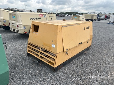 Sullair 185DP0JD Skid-Mounted Luftkompressor (Inoperable)