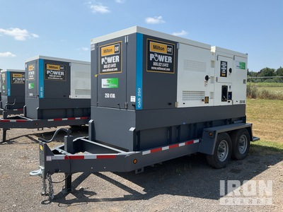 2024 Atlas Copco QAS250 200 kW Mobile Generator (Unused)