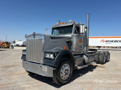1988 Kenworth W900B 6x4 T/A Day Cab Truck Tractor