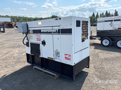 2019 Multiquip DCA45USl4CAN 36 kW Skid-Mounted Generador