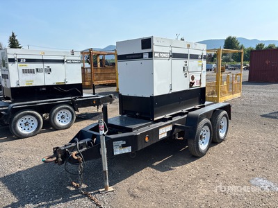 2019 Multiquip DCA25SSIU4 20 kW Mobile Groupe électrogène