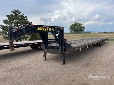 2011 Big Tex 40 ft T/A Gooseneck Remolque Portamaquinaria