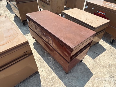 Red job Box Job Site Box