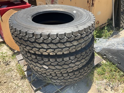 (3) Toyo 12R22.5 Tires