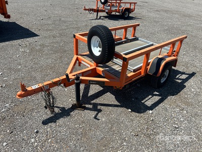 2018 Ohio Steel UTL3005HDR 5 ft S/A Utility Trailer