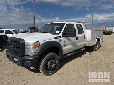 2013 Ford F-550 XL 4x4 Crew Cab Utility Truck