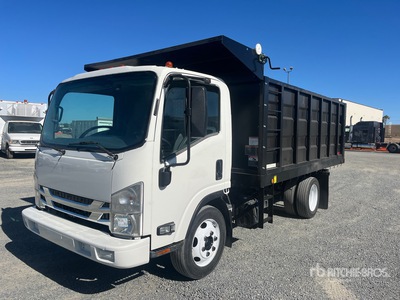 2017 Isuzu NRR 4x2 شاحنة قلابة /محور واحد