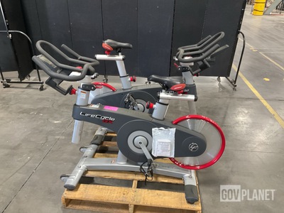 (4) Life Fitness LifeCycle GX Indoor Cycles