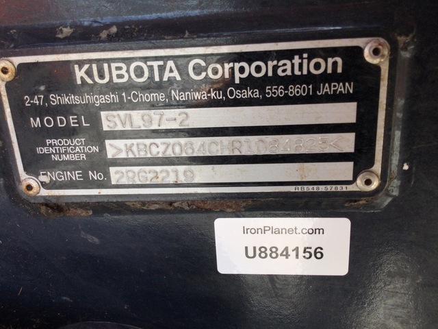 MINI CARGADOR SOBRE ORUGAS 2024 KUBOTA SVL972HFC