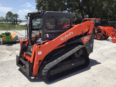 Kubota SVL97-2HFC High Flow を見 Compact Track Loader