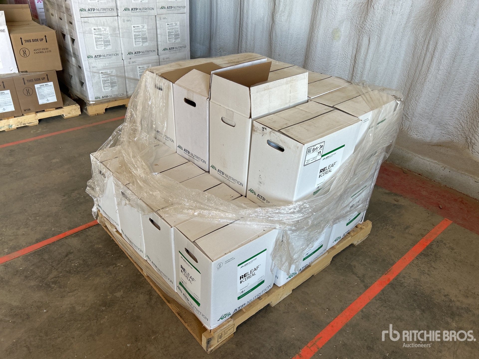 ATP Releaf Cereal Quantity of 39 10 L Jugs Liquid Fertilizer (Unused)