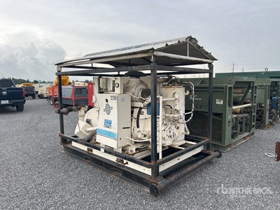Comp Air LeRoi WE200SSIIA Skid-Mounted Electric Compresor de aire