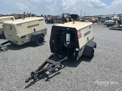 2016 Doosan P185WDO-T4F 185 cfm Mobile Air Compressor (Inoperable)