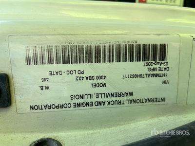 2008 International 4300 Van Truck