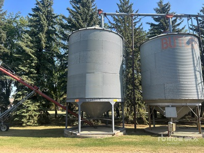 Westeel 6 Ring Hopper Grain Bin