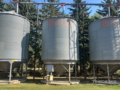 Butler 4 Ring Hopper Grain Bin