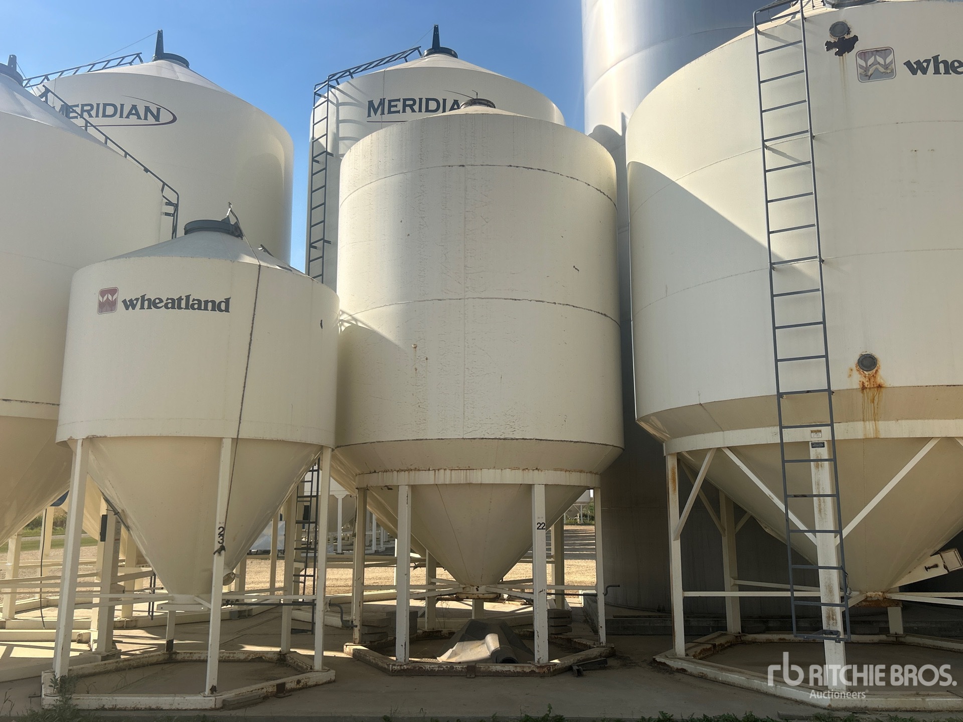 Wheatland Smooth Wall Hopper Contenedor de grano