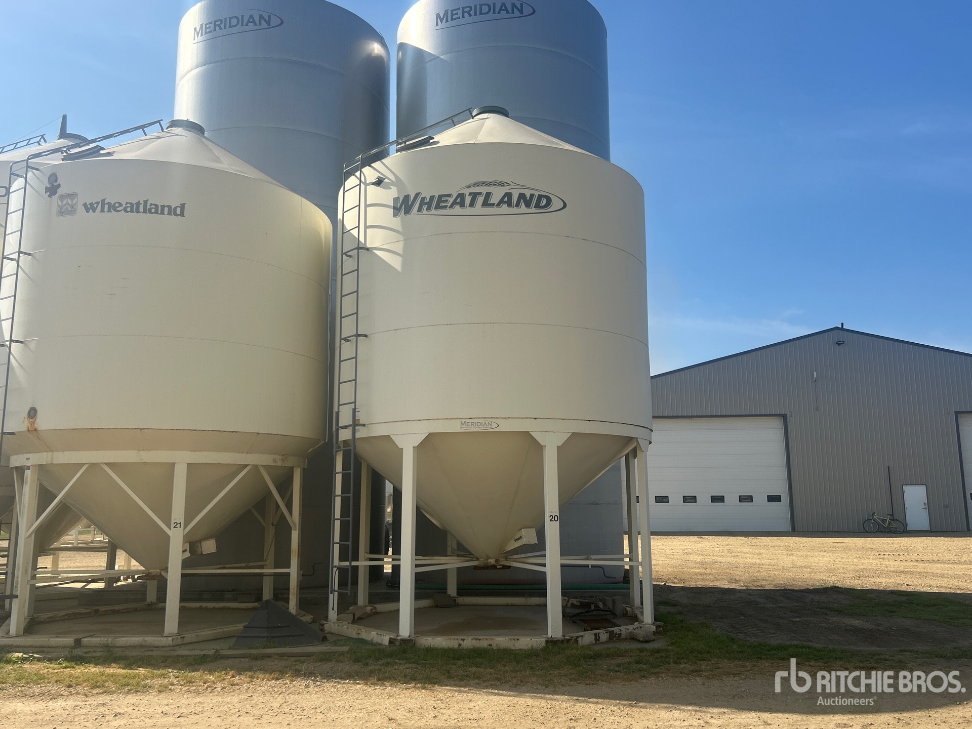 Wheatland Smooth Wall Hopper Contenedor de grano