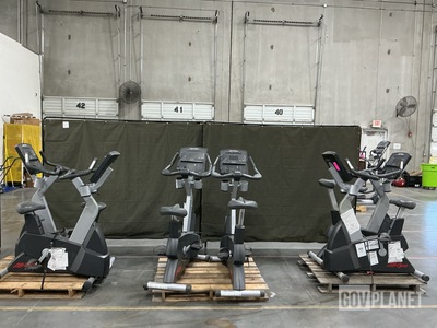 (6) Life Fitness Exercise Bikes