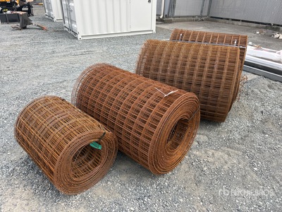 Quantity of (4) Rolls of Multi-Use Fencing (Unused)