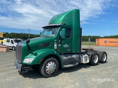 2019 Peterbilt 579 6x4 T/A Day Cab Truck Tractor