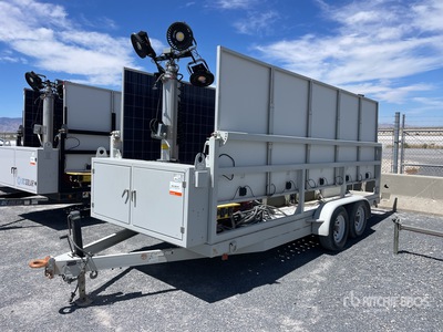 2015 US Tower 10 kW Solar Torre de iluminación