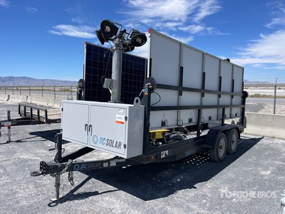 2016 Xtreme DC20KB 10 kW Solar Torre de iluminación