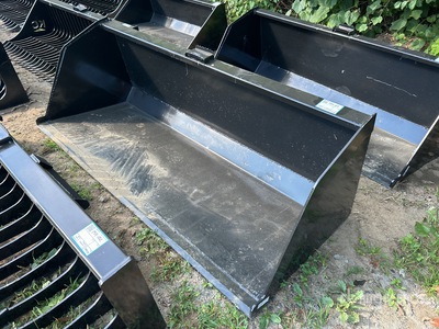 2025 Kit Containers QT-SNB-84 84 in General Purpose Godet pour Skid Steer (Unused)