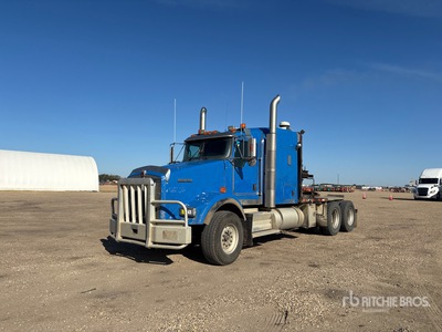 2012 Kenworth T800 6x4 Sleeper Winch Truck
