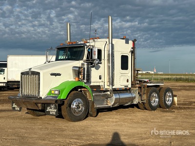 2005 Kenworth T800B 6x4 Sleeper Camion treuil