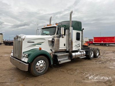 2007 Kenworth W900 6x4 3- Achs Sattelzugmaschine mit Schlafkabine