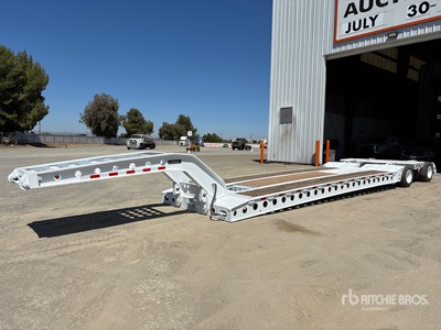 1997 Cozad 16-Wheel Removable Gooseneck Lowboy Trailer