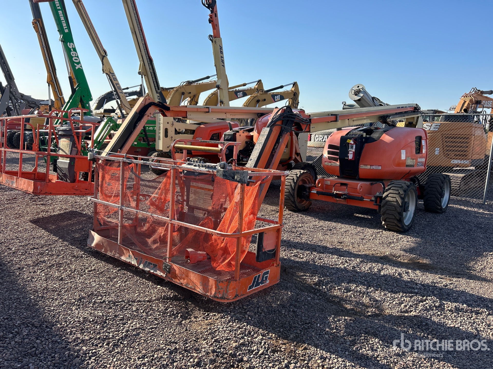 2017 JLG 600AJ 4WD Diesel Podnośnik Przegubowy