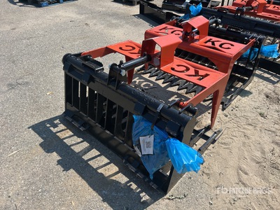 2025 Kit Containers QT-SG-S48 48 in Skeleton Benne avec Grappin pour chargeuse à différentiel (Unused)