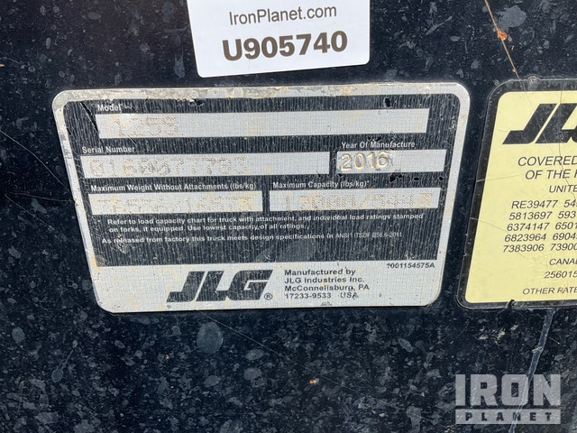 MANIPULADOR 2016 JLG