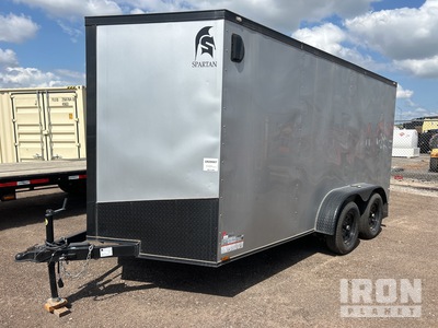 2025 Spartan Cargo SP7X14TA 14 ft T/A Enclosed Trailer