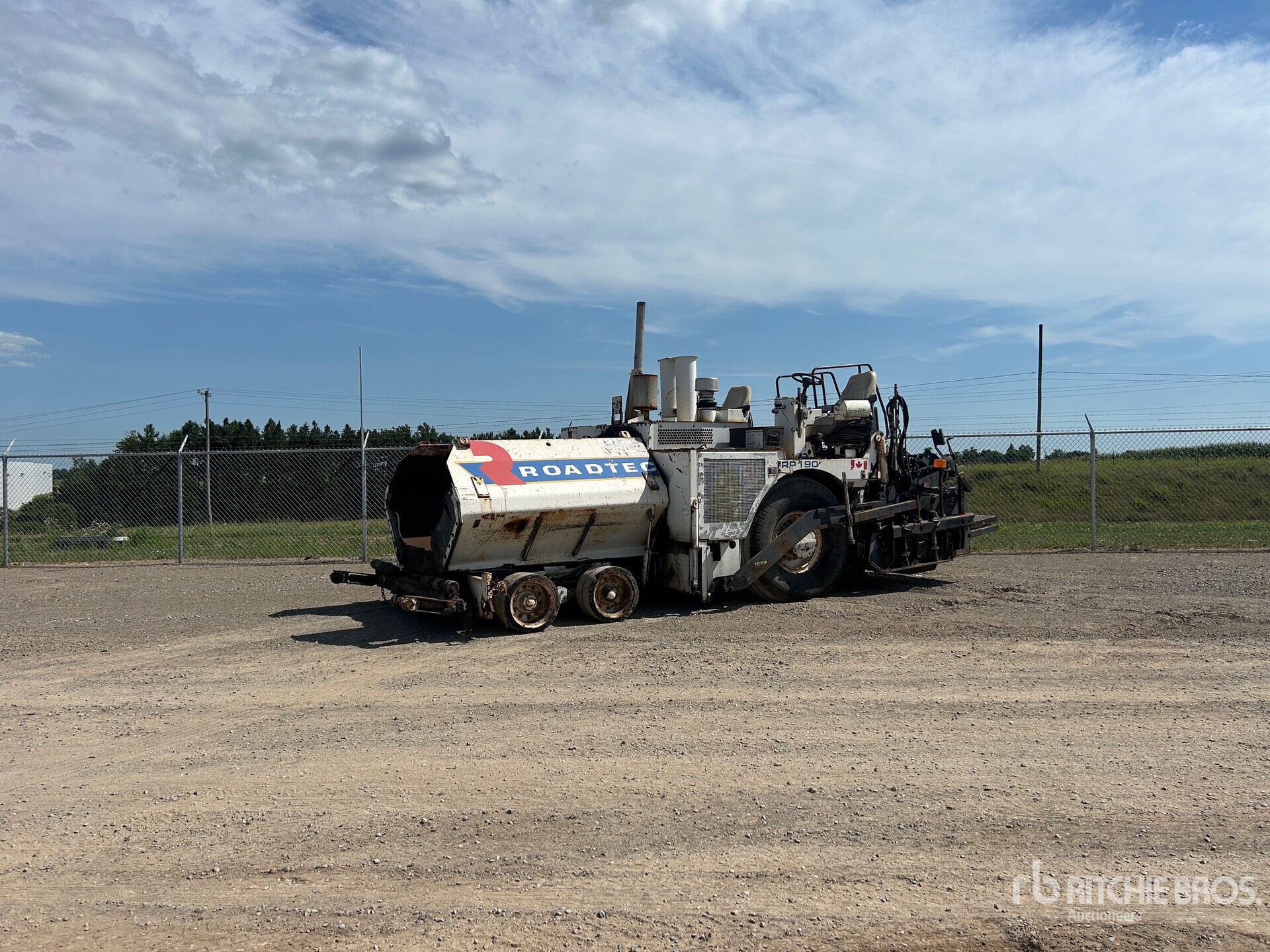 2006 Roadtec RP190 Asphalt Paver