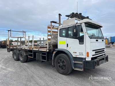 1995 International Acco 2350G 6x4 Flatbed Truck