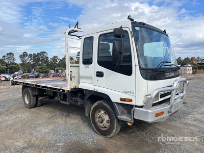 2002 Isuzu FRR 550 Camion à Plateau