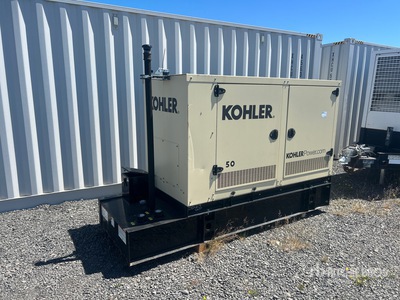 2018 Kohler 50RE0ZK 50 kW Skid-Mounted Generator Set (Inoperable)