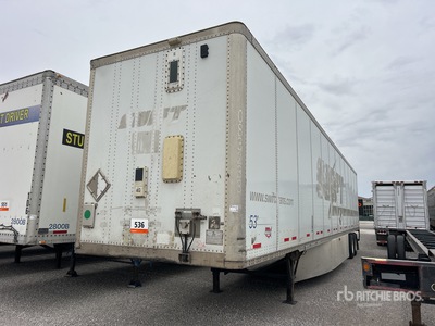 2009 Wabash DVCVHPC 53 ft x 102 in T/A Van Trailer